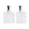 Natural Quartz Crystal Pendants G-N349-17P-03-3
