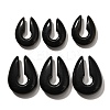Natural Obsidian Ear Plugs Gauges G-I359-13C-03-1
