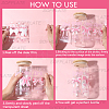 8Pcs 8 Styles PVC Plastic Waterproof Decorative Sticker Labels DIY-SP0004-93G-4