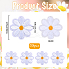 50Pcs Computerized Embroidery Cloth Iron on/Sew on Patches PATC-CY0001-16A-2