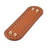 PU Leather Knitting Crochet Bags Nail Bottom Shaper Pad FIND-WH0114-84A-01-2