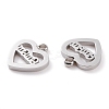 Non-Tarnish 304 Stainless Steel Charms LS-STAS-Y002-03P-2