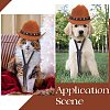 Felt Pet Cowboy Hat AJEW-WH20070-131C-5