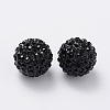 Grade A Rhinestone Pave Disco Ball Beads RB-Q101-11-2