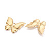 304 Stainless Steel Butterfly Pendants STAS-T069-20G-2