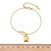 304 Stainless Steel Cable Chains Charm Bracelets for Women BJEW-U021-11G-5