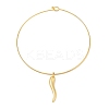 Pepper Brass Necklace BJEW-Q350-06G-1