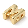 Rack Plating Brass Slide Charms KK-M254-15G-M-2