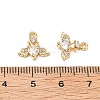 Brass Micro Pave Cubic Zirconia Pendants KK-A259-13G-3