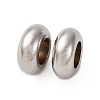 304 Stainless Steel European Beads STAS-P397-01A-P-1