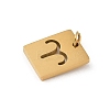 304 Stainless Steel Charms LS-STAS-R001-03G-01-2