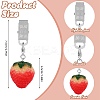 8Pcs Resin Imitation Fruit Tablecloth Weights HJEW-SW00128-01-2