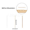 300pcs 3 Colors Brass Ball Head Pins KK-AR0002-16-5