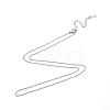 Non-Tarnish 304 Stainless Steel Cable Chains Necklace for Men Women LS-NJEW-N050-A04-S15-3
