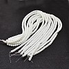 Opaque Solid Color Glass Round Beads Strands GLAA-F032-8mm-01-4
