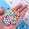 Opaque Acrylic Beads MACR-S370-C8mm-M1-5