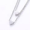 Tarnish Resistant 304 Stainless Steel Jewelry Sets SJEW-O090-33P-2
