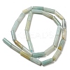 Natural Flower Amazonite Beads Strands G-G006-A03-01-3