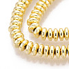 Electroplate Non-magnetic Synthetic Hematite Bead Strands X-G-Q465-11G-3