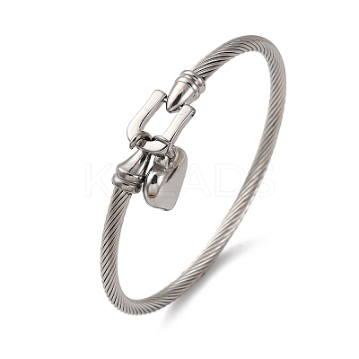 304 Stainless Steel Charm Bangles LS-BJEW-K280-03P-1