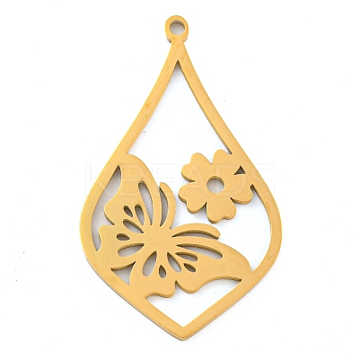 304 Stainless Steel Pendants LS-STAS-Z076-11G-1