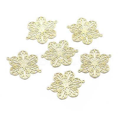 Brass Filigree Joiners KK-P119-12C-RS-1