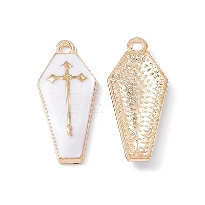 Alloy Enamel Pendants ENAM-H039-10G-D-1