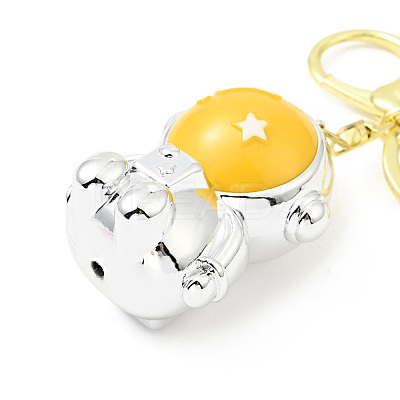 Acrylic Spaceman Pendant Keychain KEYC-G052-07LG-05-1