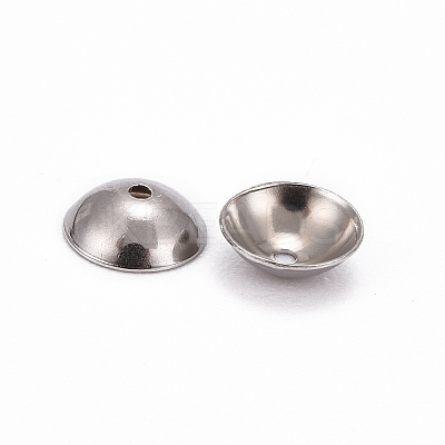 Tarnish Resistant 304 Stainless Steel Bead Caps STAS-D040-1