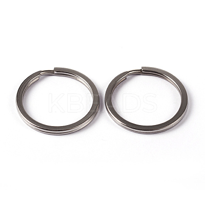 Tarnish Resistant 304 Stainless Steel Split Key Rings LS-STAS-G130-41P-1