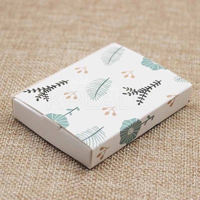 Kraft Paper Boxes and Necklace Jewelry Display Cards CON-L016-A06-1
