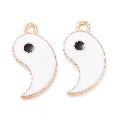 Alloy Enamel Pendants PALLOY-D015-05B-1