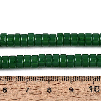 Imitation Jade Glass Beads Strands LS-GLAA-N027-3x6mm-02-1