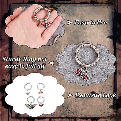 Gothic Alloy Shoes Charms HJEW-GO00068-1