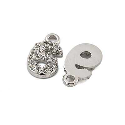304 Stainless Steel Pendants STAS-L080-002P-06-1