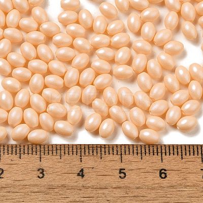 Baking Paint Glass Seed Beads SEED-C004-04J-1