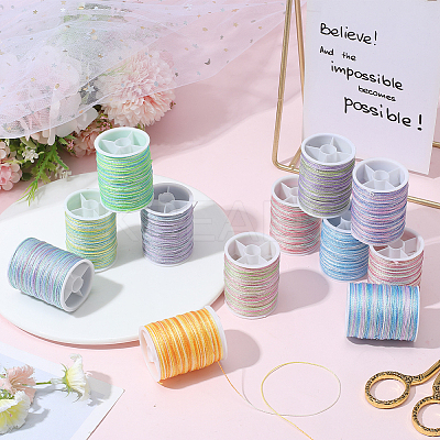 12 Rolls Polyester Sewing Thread OCOR-WH20074-03A-1