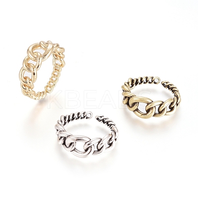 Adjustable Brass Rings RJEW-G104-10-1