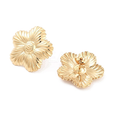 316 Surgical Stainless Steel Stud Earrings for Women LS-STAS-M062-02G-C-1