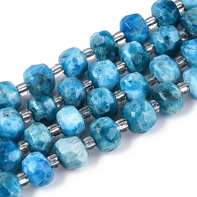 Natural Apatite Beads Strands G-N327-08A-07-1