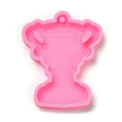 Graduation Season Theme Silicone Keychain Pendant Molds AJEW-M221-04B-1