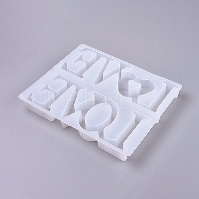 Valentine's Day Word Love Silicone Molds LS-DIY-K017-18-1