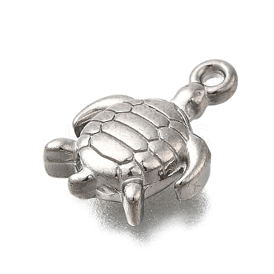 304 Stainless Steel Pendants STAS-C119-24F-P-1