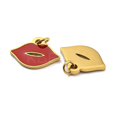 Ion Plating(IP) 304 Stainless Steel Pendants STAS-O003-01G-1