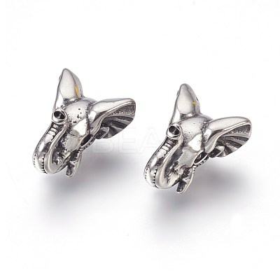 316 Surgical Stainless Steel Beads STAS-F195-077AS-1