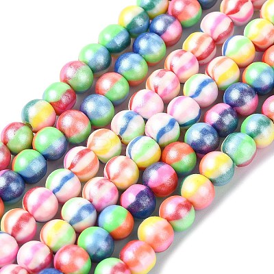 3 Strands Handmade Polymer Clay Beads Strands CLAY-CJ0002-01-1