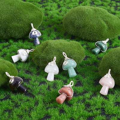 Natural Sodalite Pendants PALLOY-SW0004-10-1