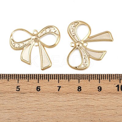 Brass Connector Charms KK-P310-20G-1