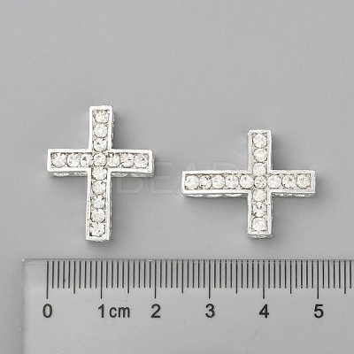 Alloy Rhinestone Beads RB-C1343-01S-1