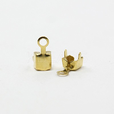Brass Cup Chain Ends EC288-1G-1